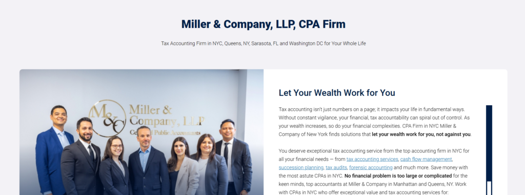 Miller & Company LLP Team