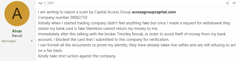 Capital Access Group