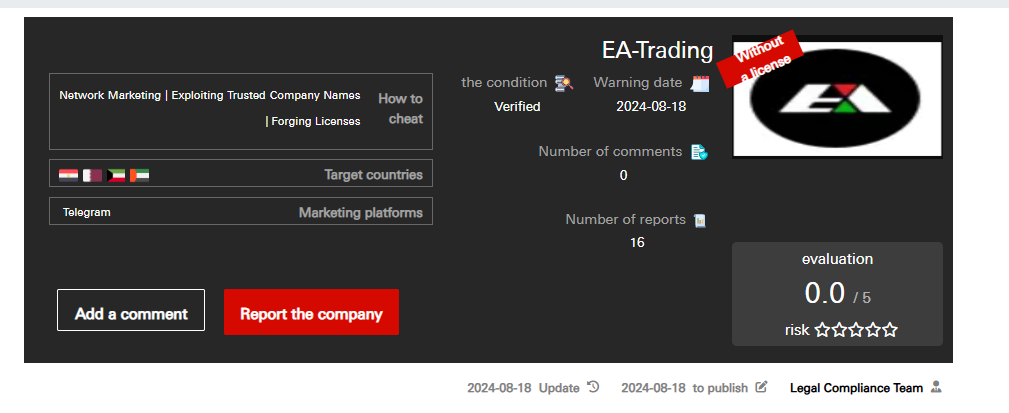 EA Trading