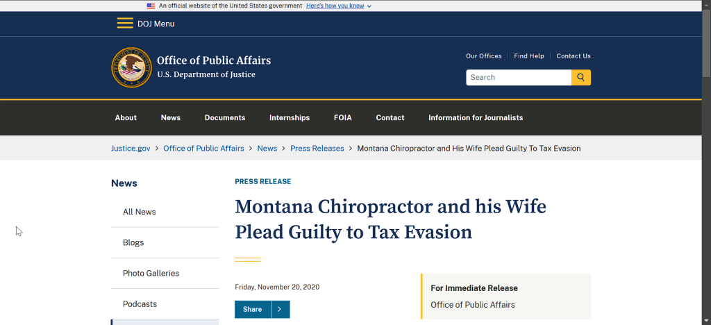 Montana Chiropractor